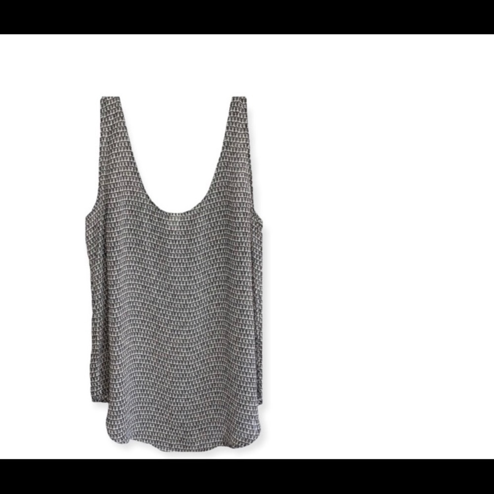 Old Navy Sheer Tank Top Sz L